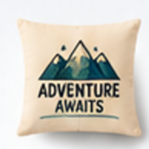 Adventure Awaits Cushion Cover